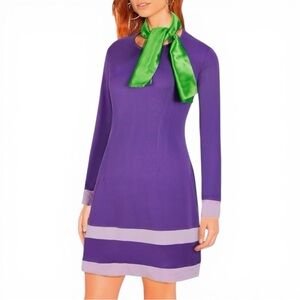 open lace back dress Madoni Maxi Dress Purple L